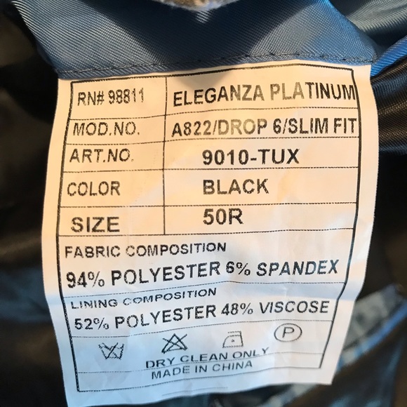 Eleganza Platinum Tuxedo coat - Picture 16 of 17